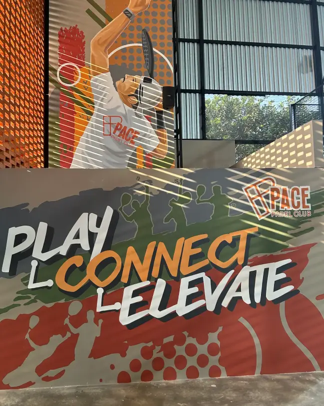Play Connect Elevate mural